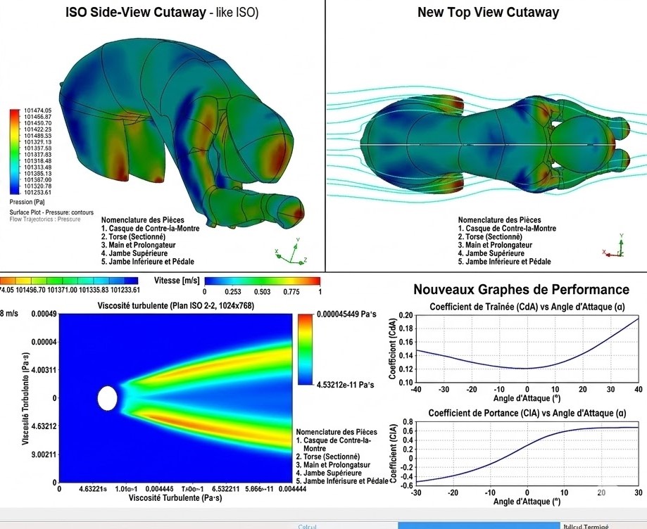 🌊 Simulation CFD cyclisme