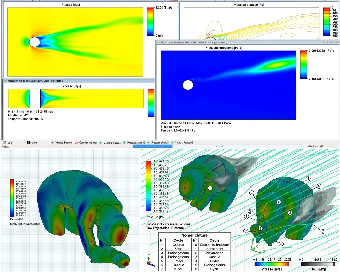 🌊 Simulation CFD (Dynamique des fluides)